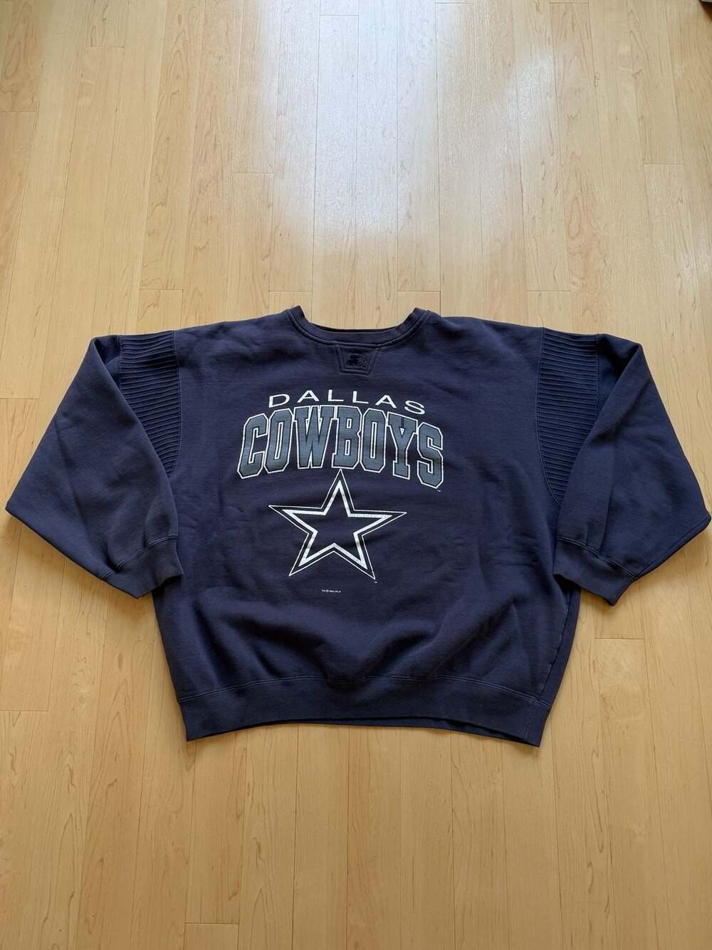 90s Starter Dallas Cowboys Sweatshirt Size XXL